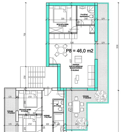 Cap Adria Apartment Residence Zaboric Exterior photo